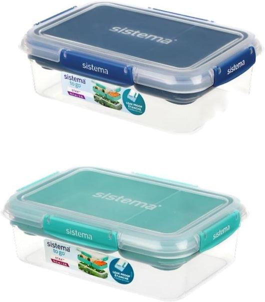 Singolo Contenitore Rettangolare Stax To Go 2,2L Colori Assortiti
