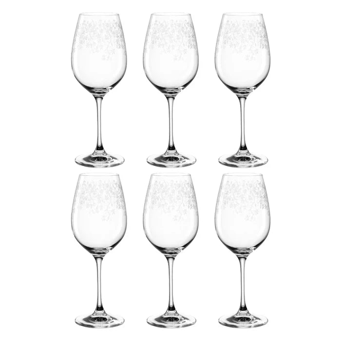 Calici vino bianco CHATEAU set da 6 di 410 ml