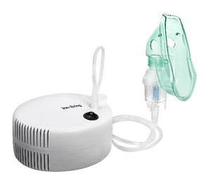 Apparecchio per aerosolterapia a pistone