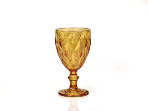 Calici LOIRA da 290 ml, confezione 6 pezzi - colore ambra