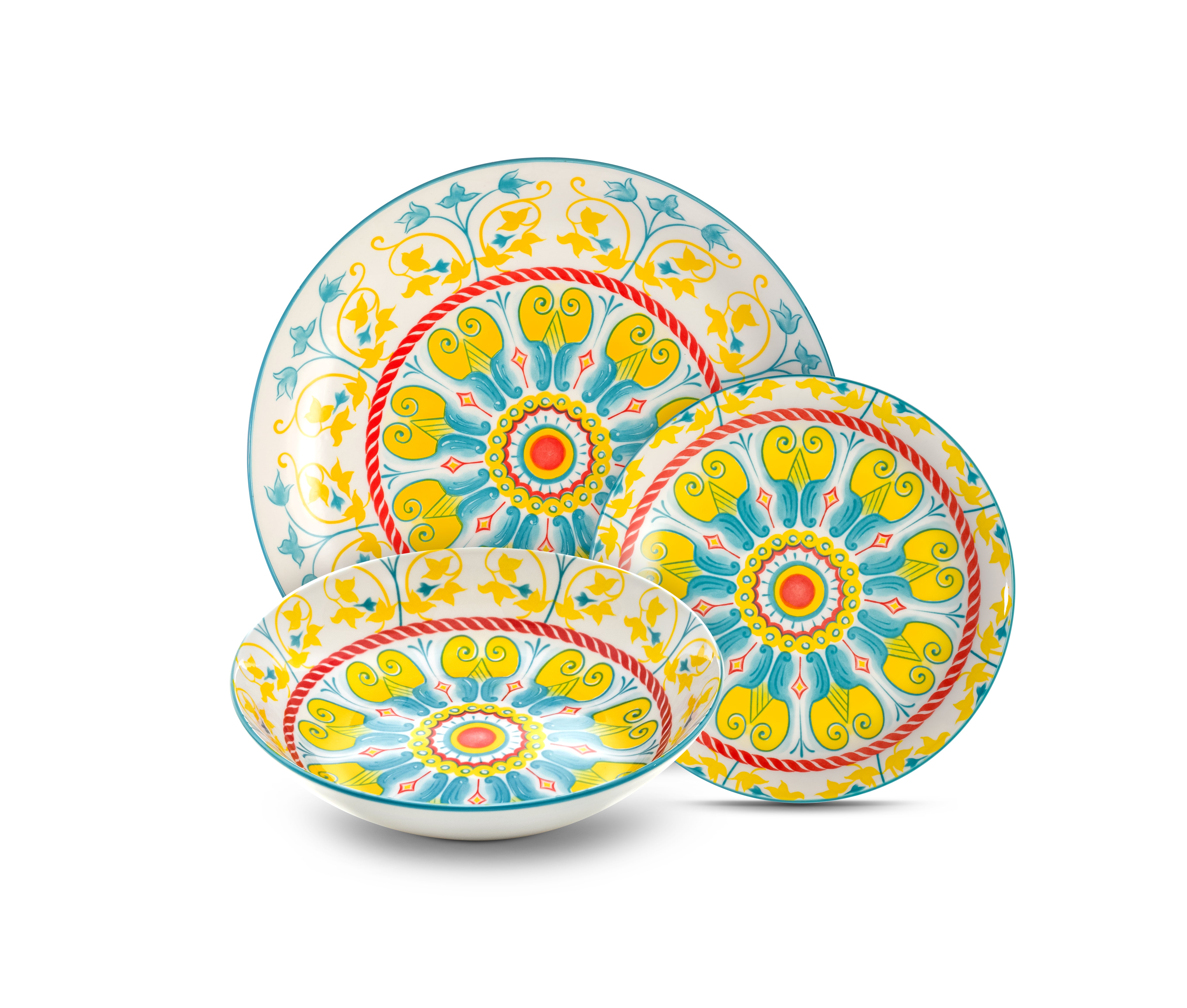 Kaleidos Set piatti da 18 pz MONTEZUMA