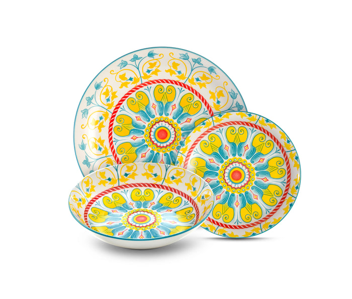 Kaleidos Set piatti da 18 pz MONTEZUMA