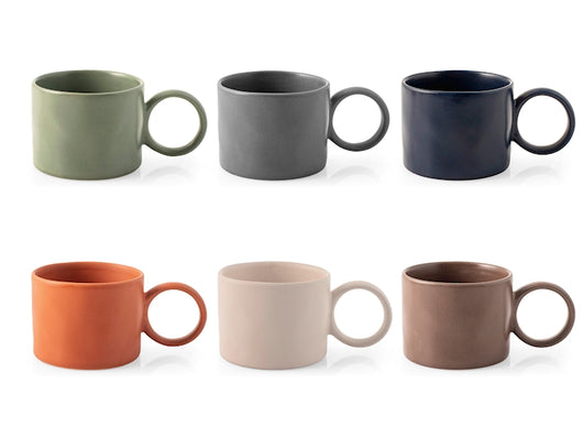 Singola tazza Mug a scelta nora colori assortiti cc 300