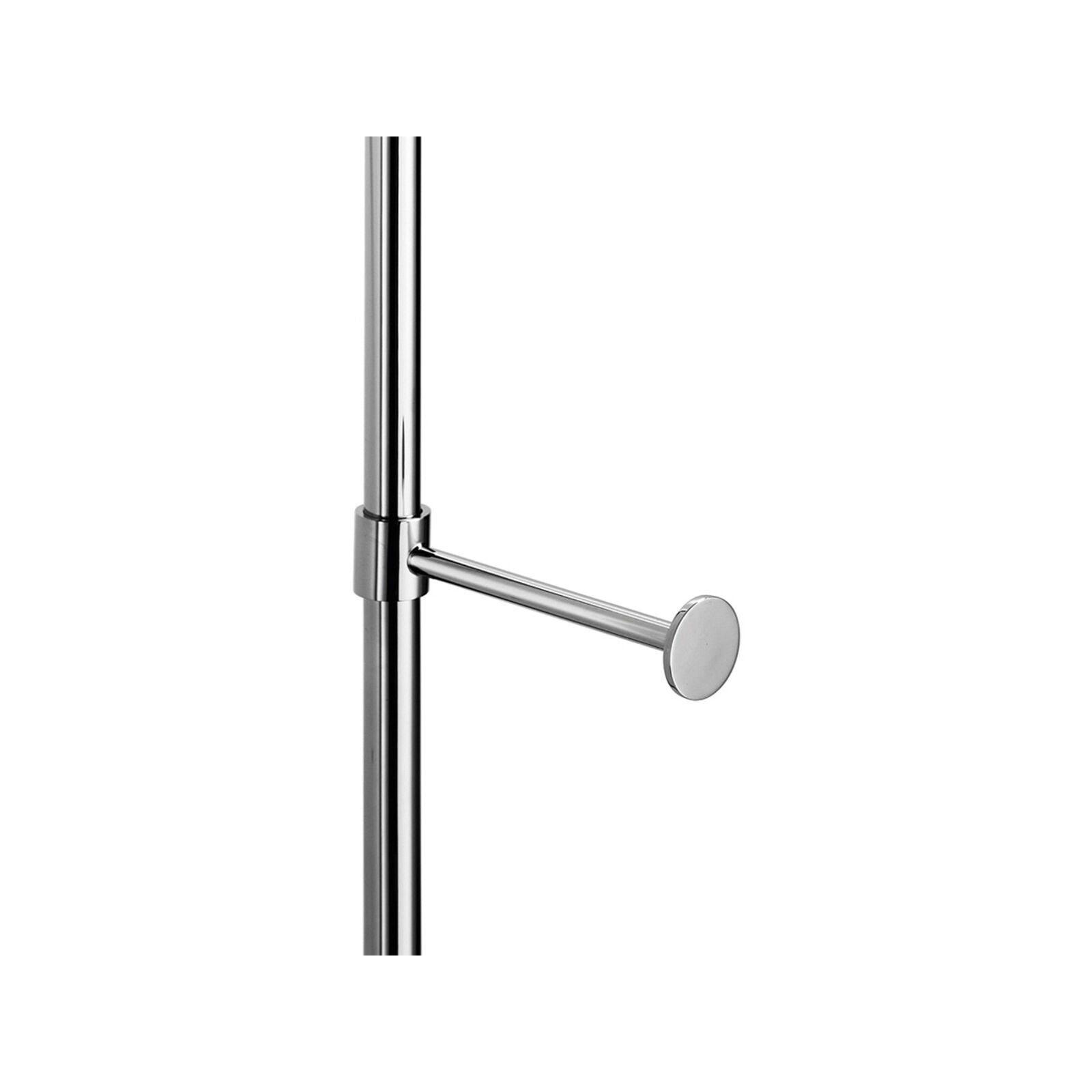 Lineabeta - Portarotolo per piantana attrezzabile Ranpin in ottone cromato