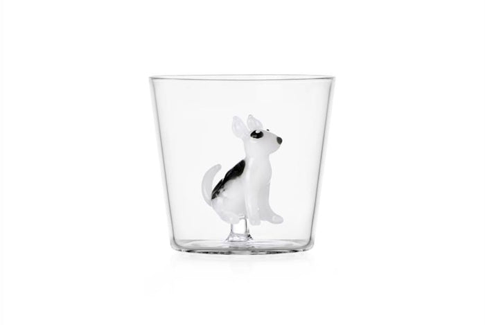 Bicchiere tumbler Dog Bull Terier set 2 pezzi