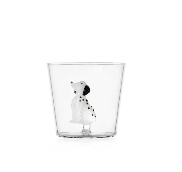 Bicchiere tumbler Dog dalmata set 2 pezzi