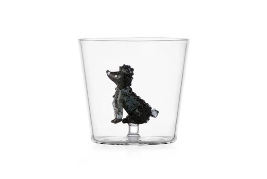 Bicchiere tumbler Dog barboncino set 2 pezzi