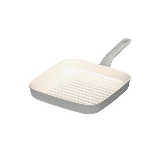 Bistecchiera antiaderente balance moonmist grigio 24cm