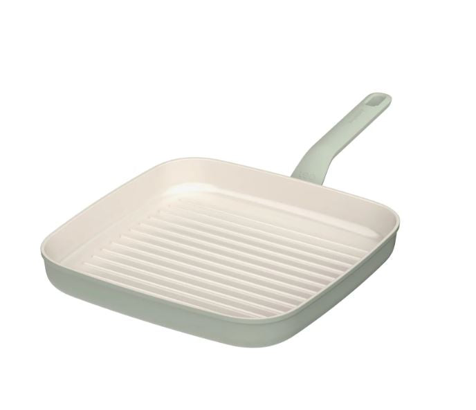 Bistecchiera antiaderente balance sage verde salvia 24 cm