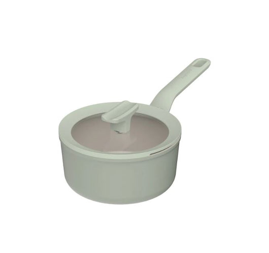 Pentolino con coperchio antiaderente balance sage verde salvia 18 cm