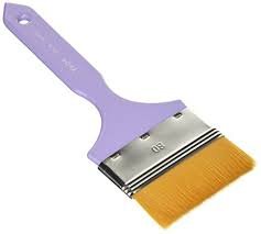 PENNELLO SINTETICO PIATTO N.80