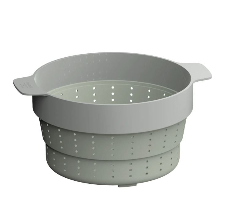 Colapasta\cestello a vapore balance verde salvia 24 cm