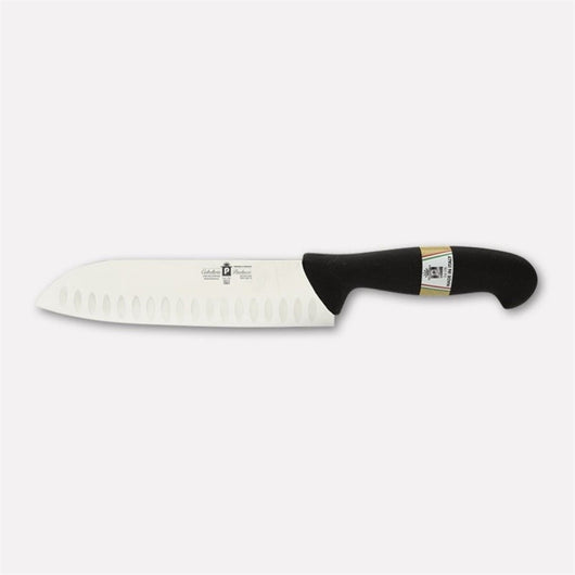 Coltello Santoku con manico in nylon, lama inox 18 cm
