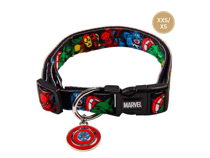 Collare per cani Marvel xxs/xs