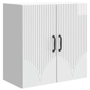 Mobiletto a muro Bianco Lucido 59 x 31 x 60 cm 898919