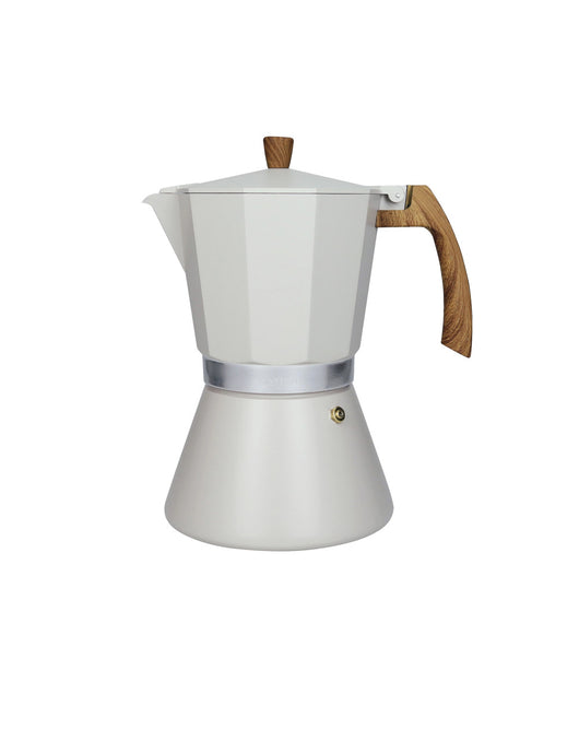 Caffettiera tuttinsieme tortora nove tazze alluminio