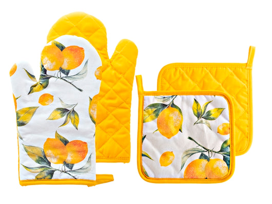 Set Guanto da Forno e Presina Modello Capri  18 cm