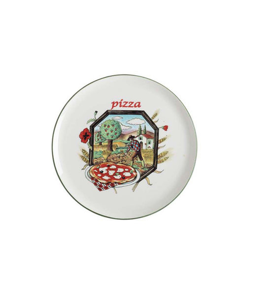 Piatto pizza in ceramica 32 cm margherita