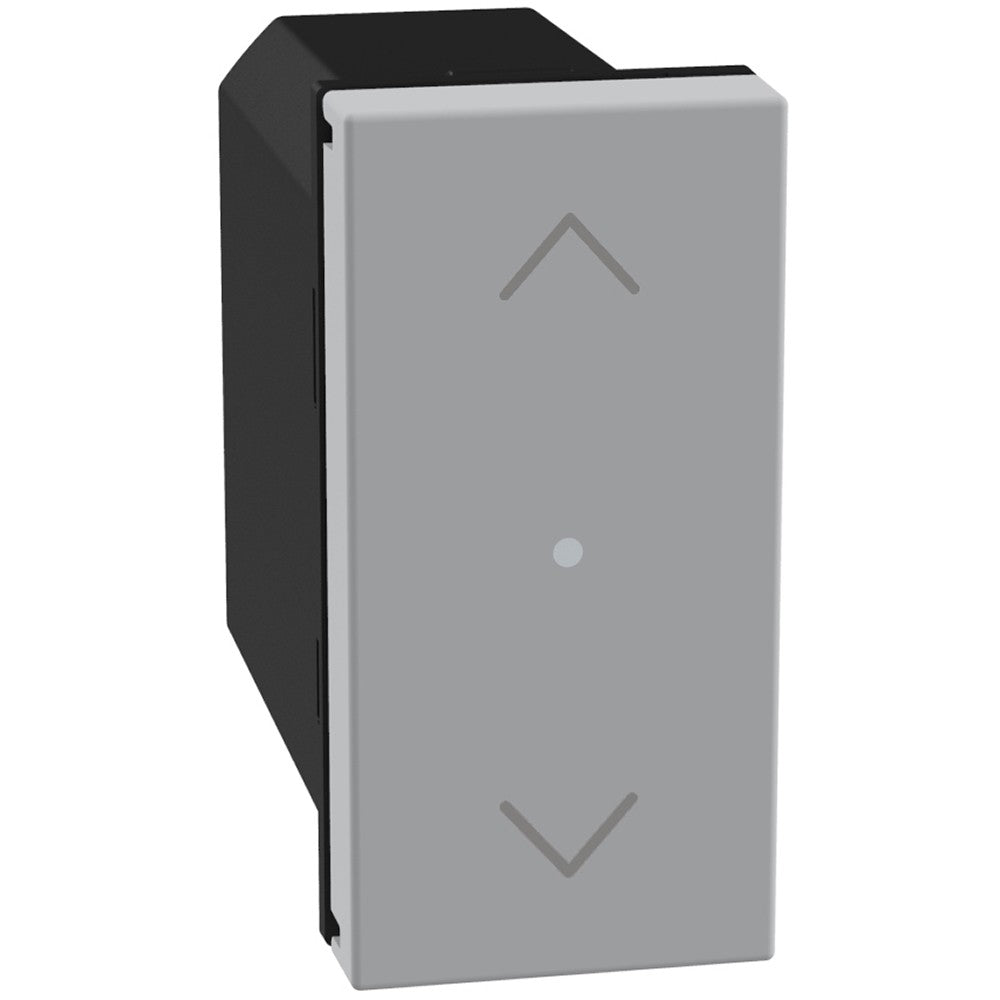 Comando tapparella connesso Bticino MatixGO Smart 1 modulo grigio JG4027C