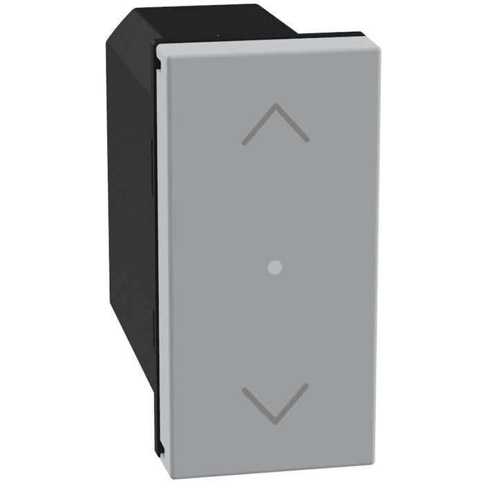 Comando tapparella connesso Bticino MatixGO Smart 1 modulo grigio JG4027C