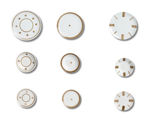 Set 18 pezzi fantasia mista mix match strisce