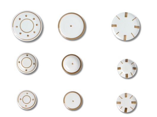 Set 18 pezzi fantasia mista mix match strisce