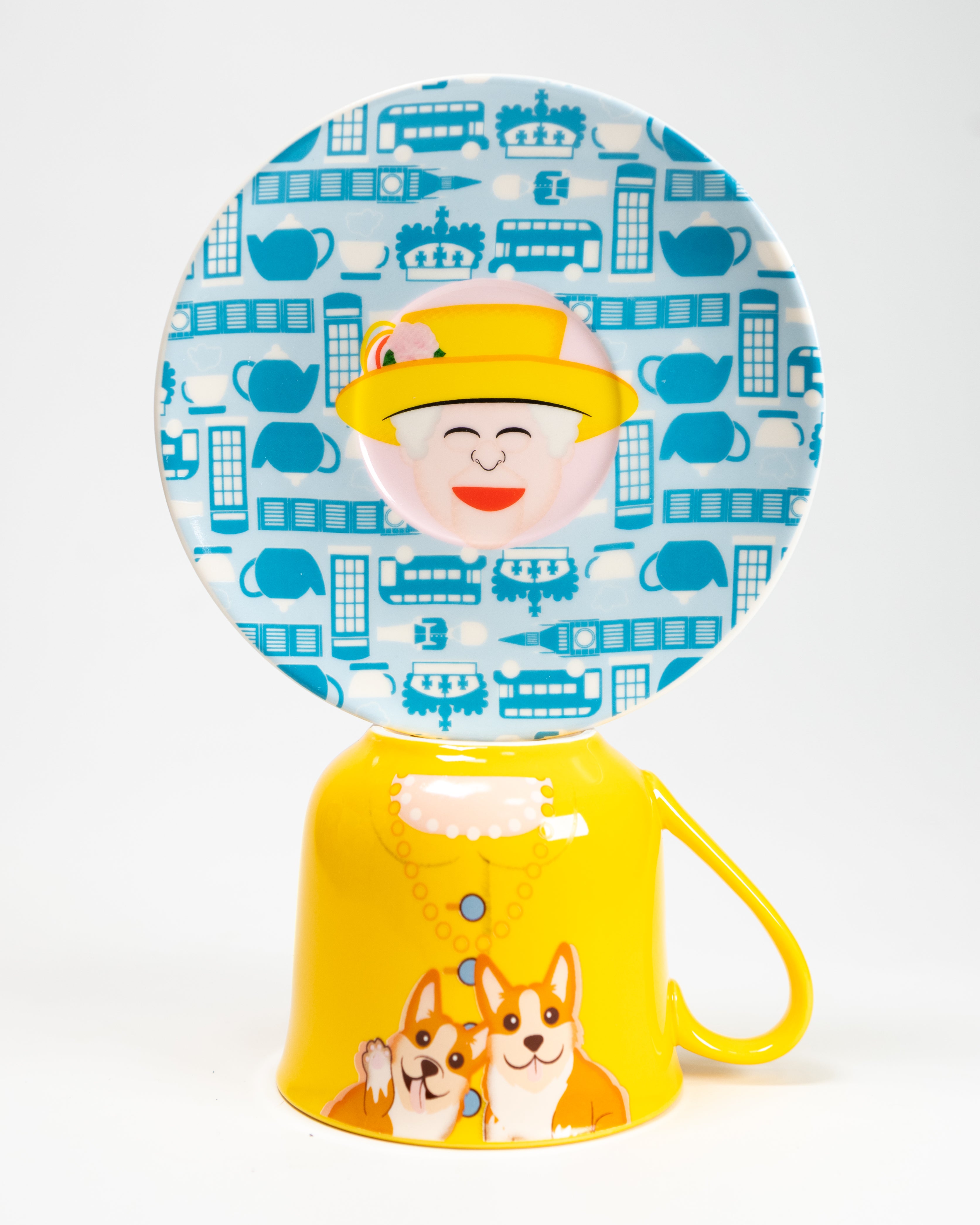 The queen tazza + piatto