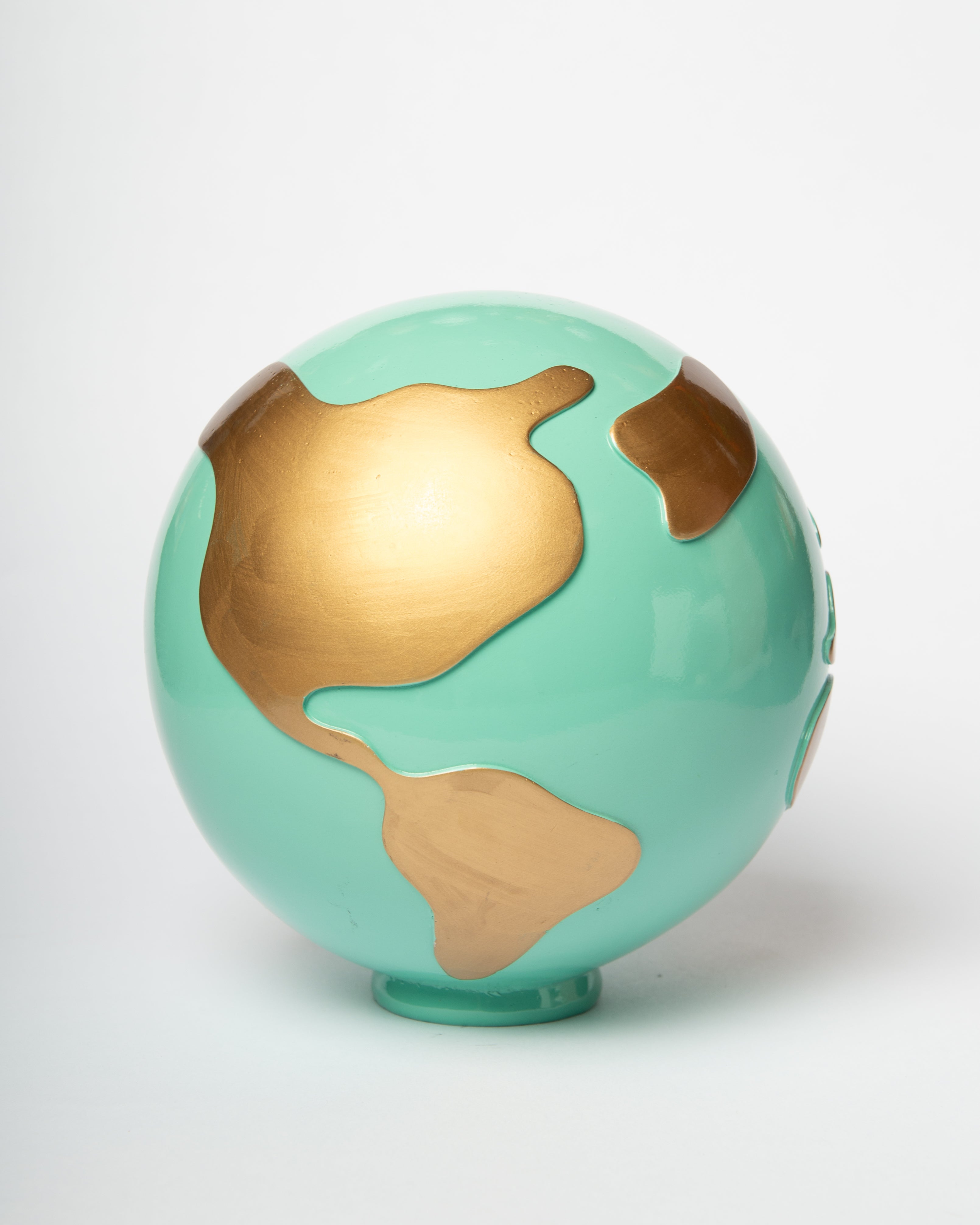 Salvadanaio map green