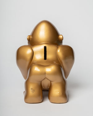 Salvadanaio Vittorio gold