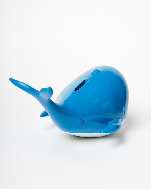 Salvadanaio moby blue