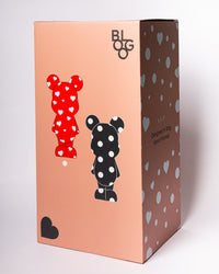 Salvadanaio Teddy black 24 cm