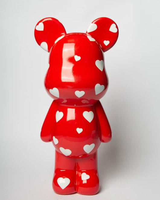 Salvadanaio Teddy Red