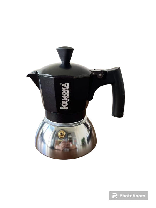 Caffettiera KEMOKA Induzione – 3 Tazze – Confezione Scatolata