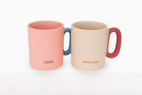 Set due mug love e bonjour cc 360
