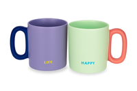 Set due mug life e happy cc 360