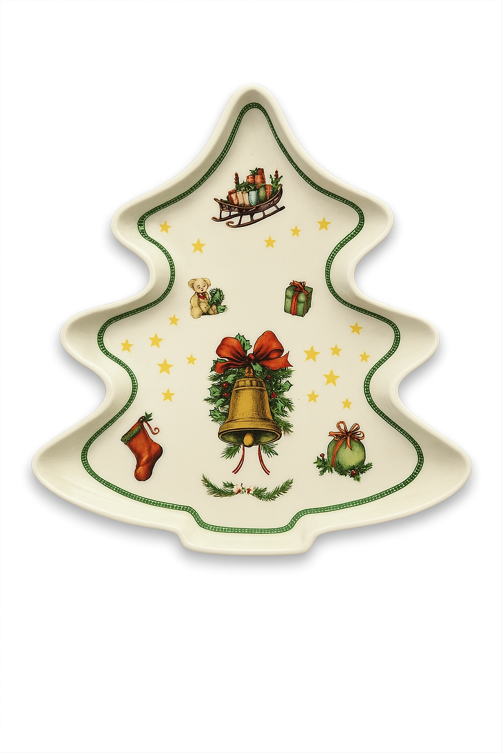 PIATTO ALBERO 28 CM LINEA NATALE