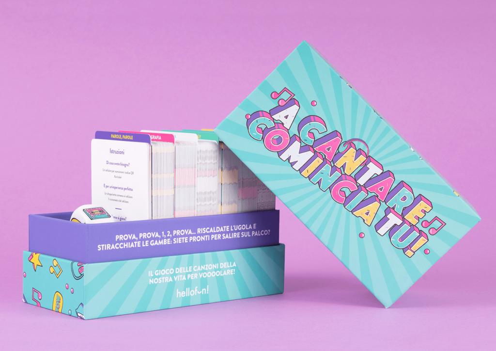 A cantare comincia tu - Carte da gioco