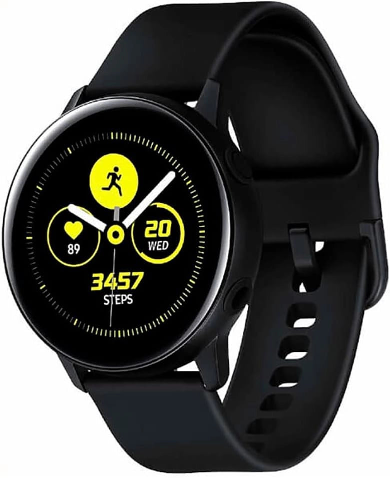 Galaxy Watch Active Smartwatch Bluetooth v4.2, 40 mm, con GPS, Sensore di Frequenza Cardiaca, Peso 25 g, Batteria 230mAh, Nero (Black) [Versione Italiana]