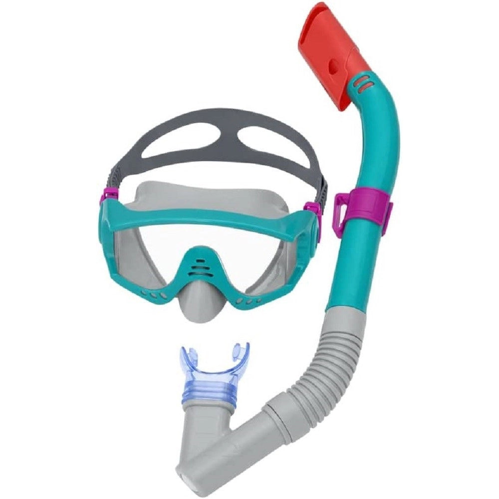 Trade Shop - Set Snorkeling Spark Wave Subacqueo Maschera Boccaglio 14+ Anni Assortito 24068 -