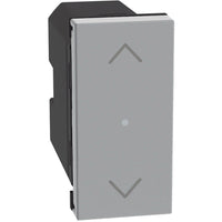 Comando tapparelle wireless Bticino MatixGO Smart 1 modulo grigio JG4027CWI