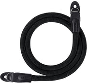 Cavo di alimentazione per fotocamera, cintura di trasporto per fotocamera, cintura antiscivolo per fotocamera, Adatto per fotocamere SLR/DSLR/Fuji/Nikon/Sony/Olympus/Panasonic - nero