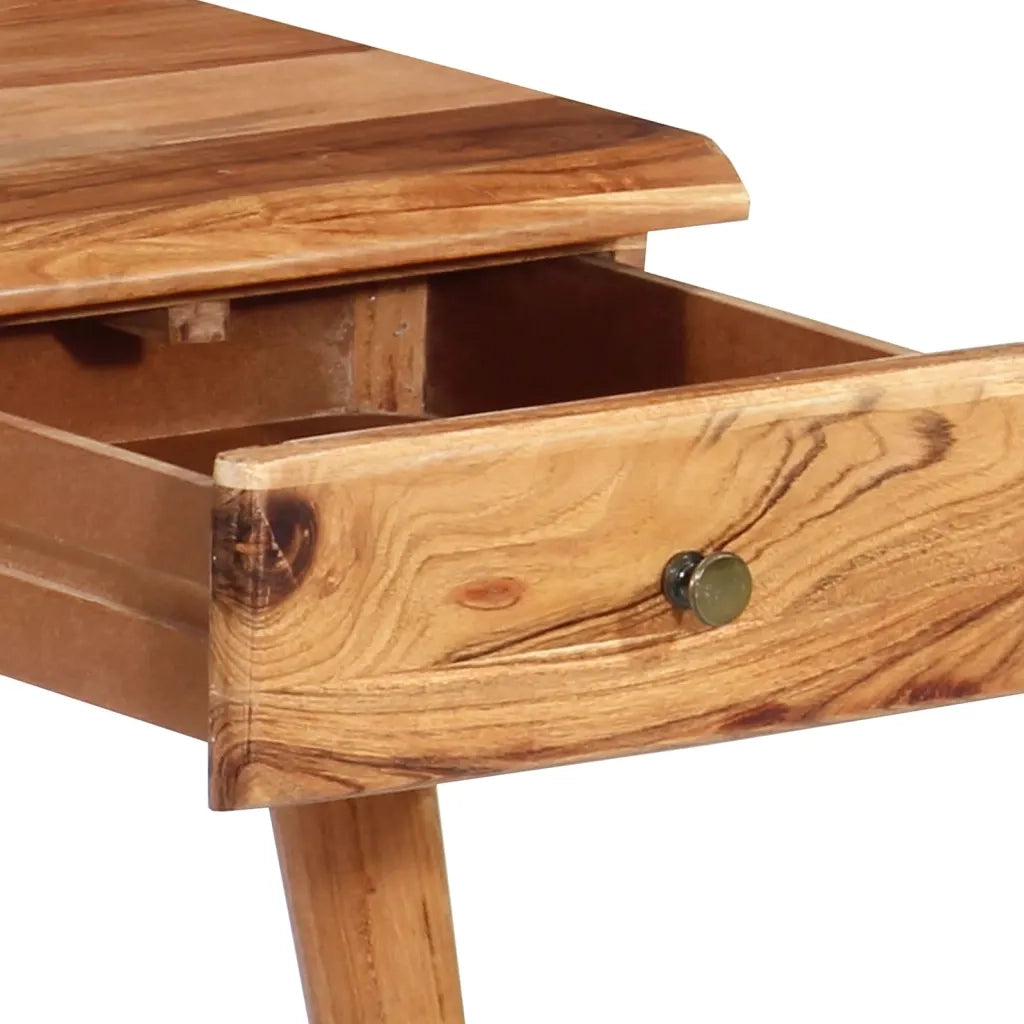 Scrittoio in Legno Massello di Acacia 110x50x76 cm cod mxl 70860