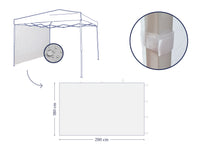 PARETI LATERALI PER GAZEBO 3X3 1 Parete Laterale