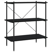 Scaffale con 3 Mensole Nero 80x40x92 cm CFW7799068