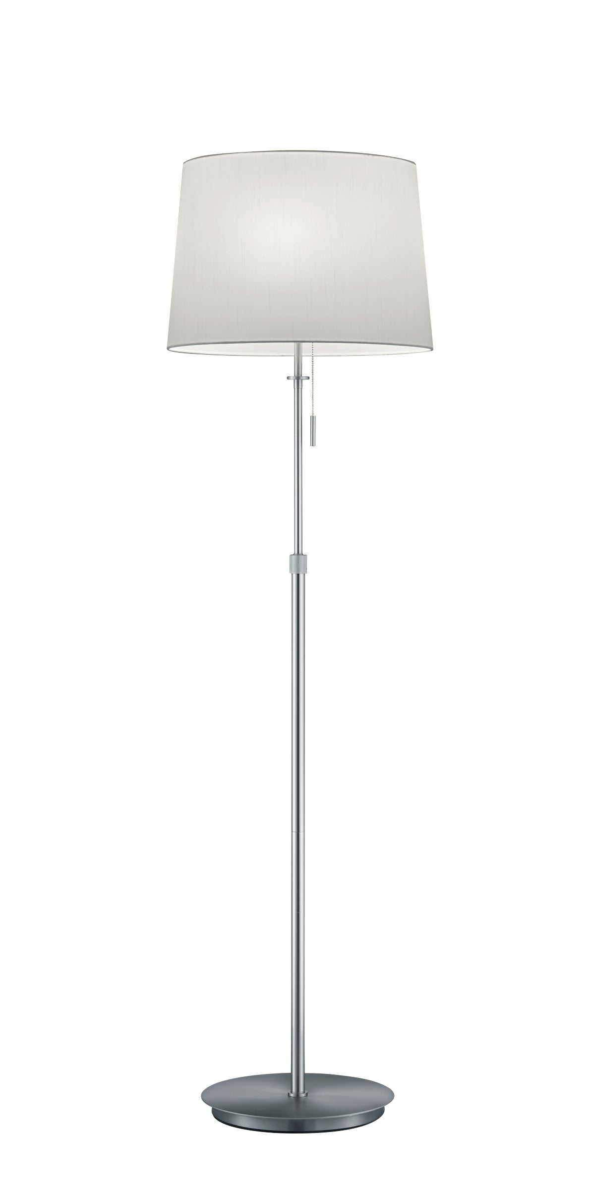 Piantana da Interno  E27 in Metallo Nickel Opaco