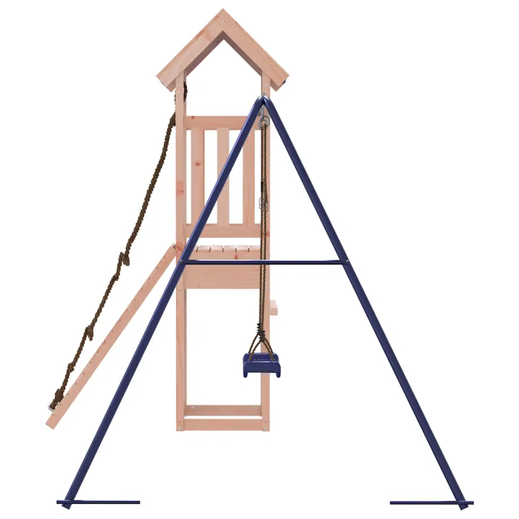 Set da Gioco da Esterno in Legno Massello di Douglas