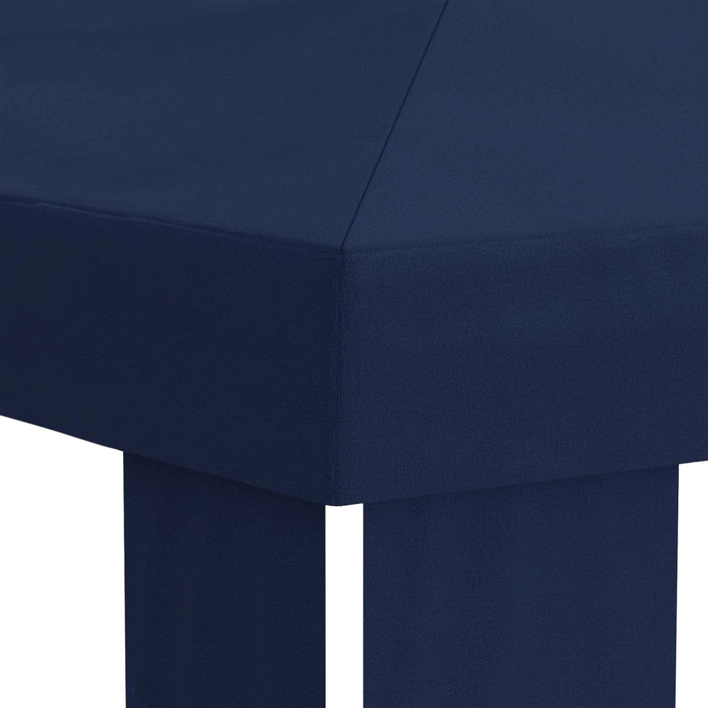 Copertura per Gazebo 6 x 3 m Blu Poliestere 190 900429