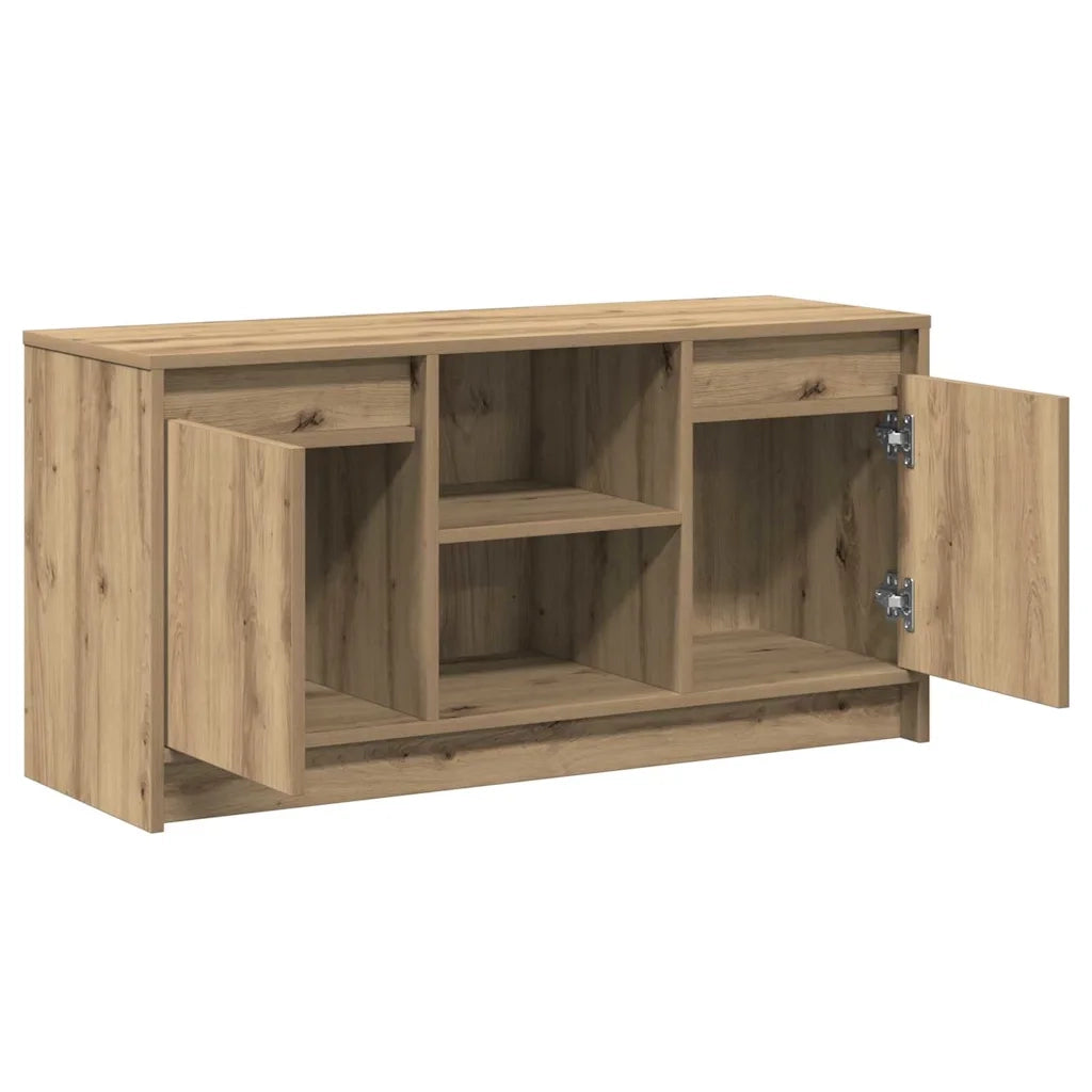 Mobile TV-Credenza per TV Marrone 100 x 34 x 50 cm Legno multistrato 301556