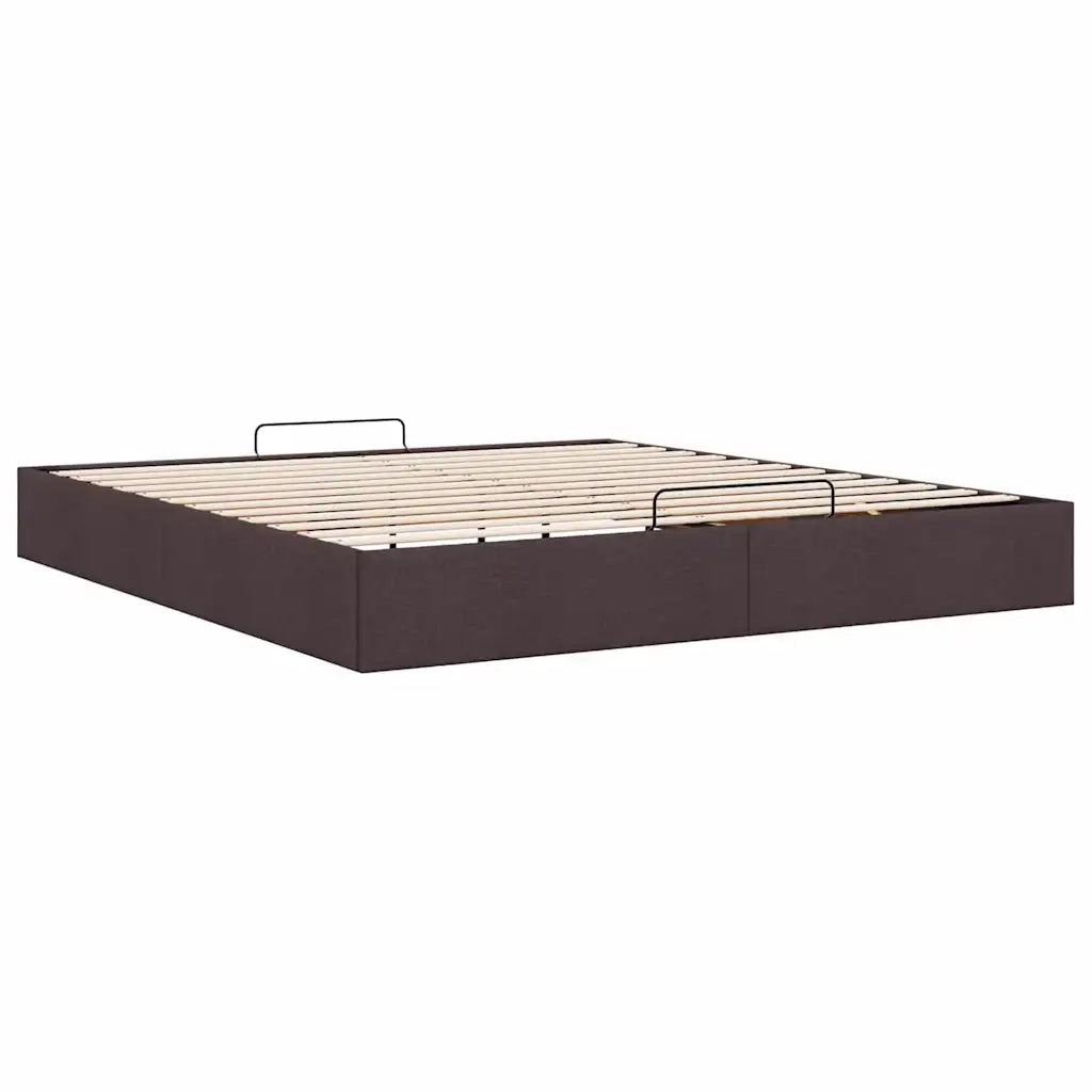 Struttura Letto Pouf senza Materasso 160x200 cm in Tessuto 3310892