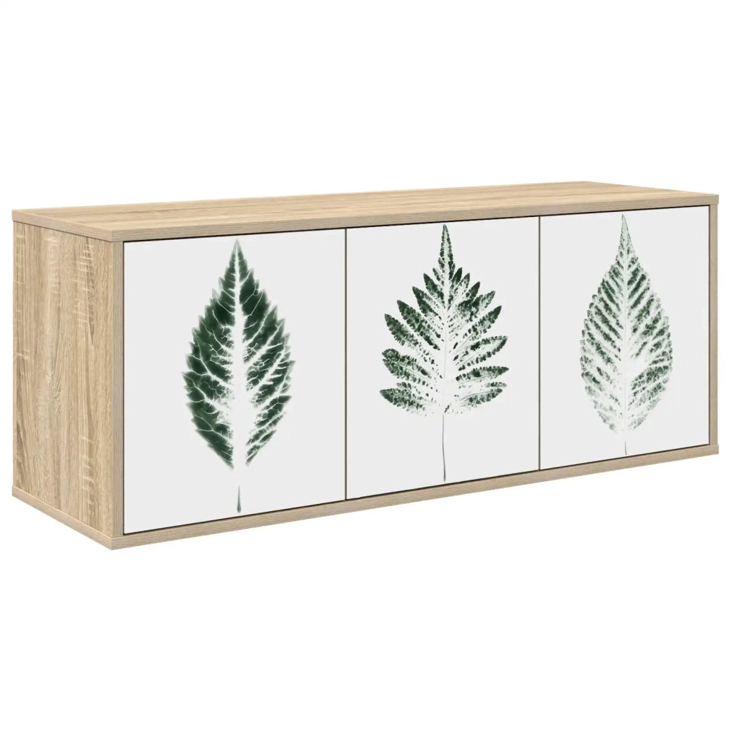 Mobile TV da Parete HANAU 102 x 33 x 40 cm Rovere Sonoma 8007181